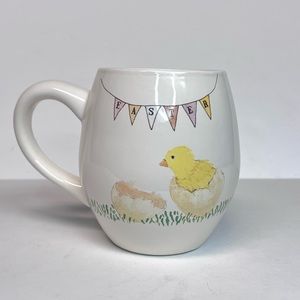Rae Dunn Happy Easter Egg and Chick Mug RARE